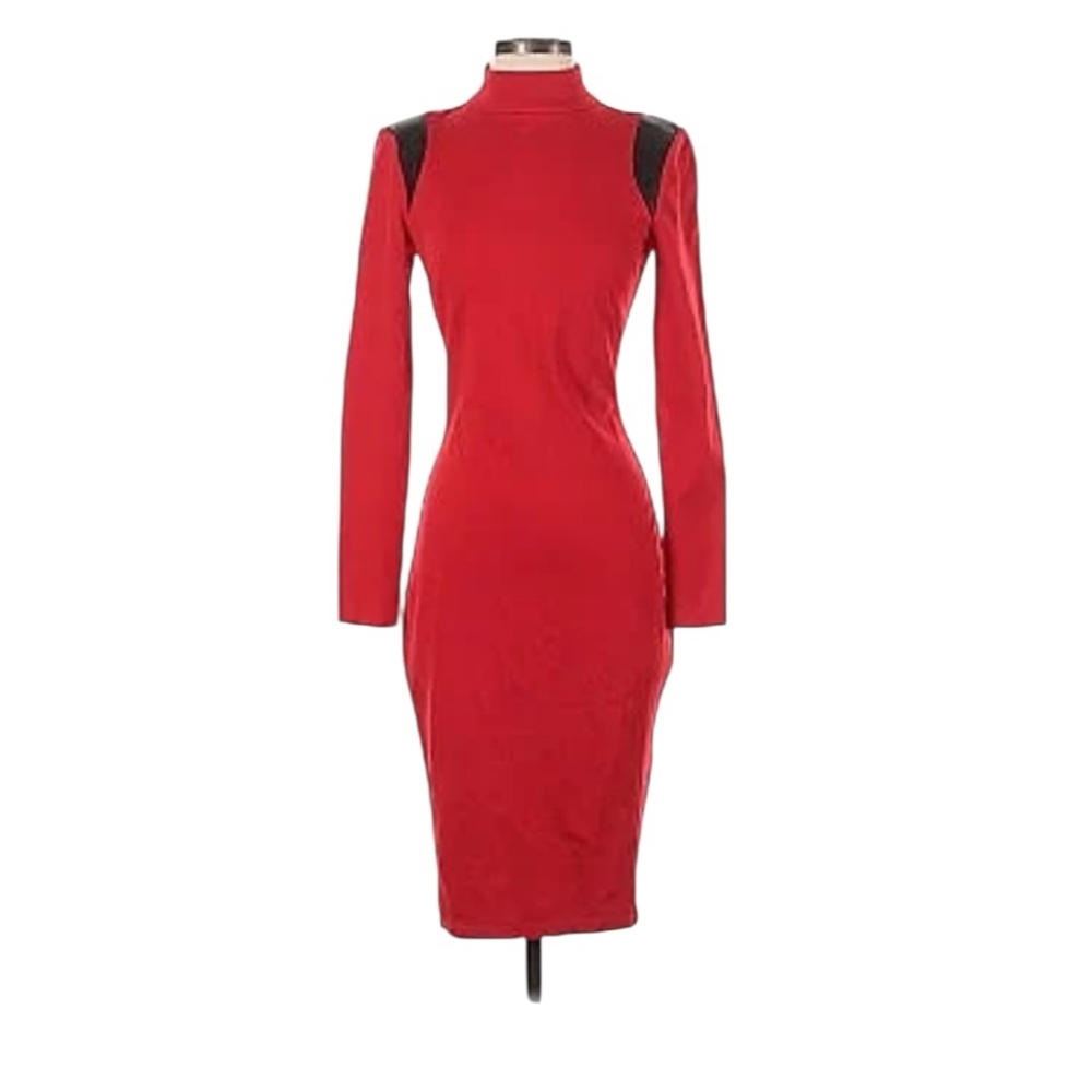 Eva Longoria Exclusively For The Limited Women’s Red BodyCon Dress, SZ XL. NEW!